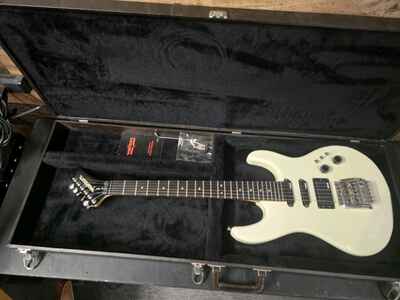 1985 Washburn G-10V in Gloss White All Original SSH PUs Wonderbar Tremelo!?