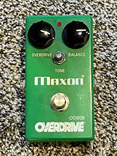 Maxon OD808 Overdrive Guitar Pedal ?? Used