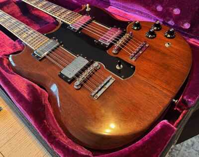 Gibson 1974 EDS-1275 Double Neck 12 String 6 String Very Good Condition OHSC 70s