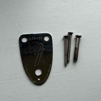 Fender Stratrocaster 1974 USA Parts -Serial Plate and Screws - 529455