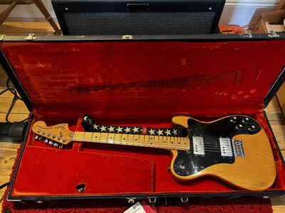 Fender Telecaster Deluxe 1977 natural wood