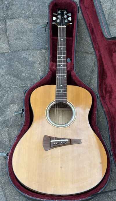 Gibson MK-53 Natural Finish Acoustic Guitar 1975-76. Plays & Sounds Great! Case