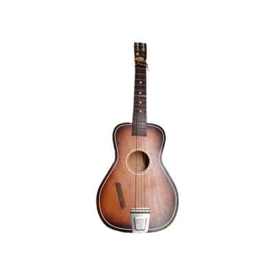 Jefferson  Special Acoustic Toy Guitar w /  Original Wood 1950