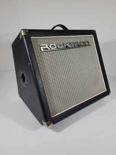 VINTAGE ROCKTRON ACOUSTIC GUITAR AMP RA50DSP Works Great Ships Free