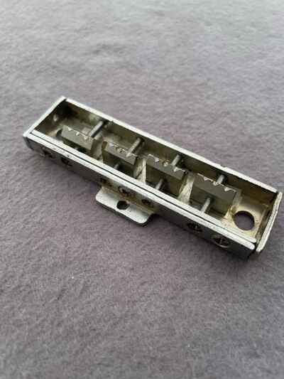 Teisco Kawai Japan metal bass bridge 1960s