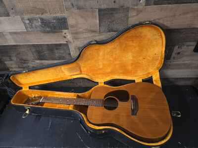 1971 GIBSON J 40 ACOUSTIC GUITAR With Hard Case Lots Of Mojo