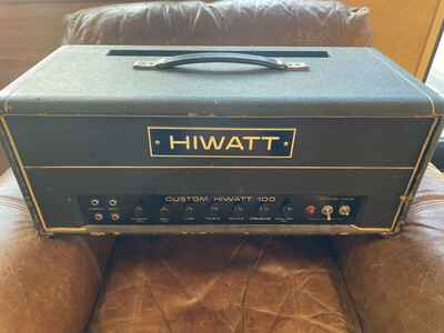 hiwatt amplifier 100 watt coustom 1969