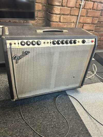 Vintage Fender Twin Reverb guitar amp. circa 1960