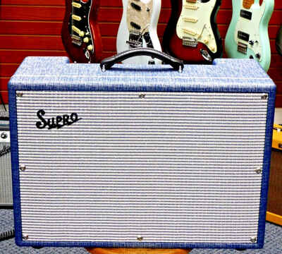 2023 Supro 1968RK Keeley 1x12" 25W Tube Combo Amp! NAMM SHOW DISPLAY MODEL! $AVE