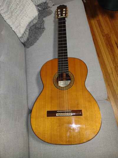 Sakurai Classical Guitar. Hand made in 1982. Spruce top Rosewood back and sides.
