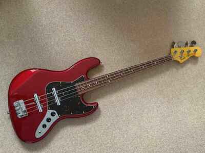 Fender  Jazz Bass Made in Japan  1984-7. Candy Apple Red