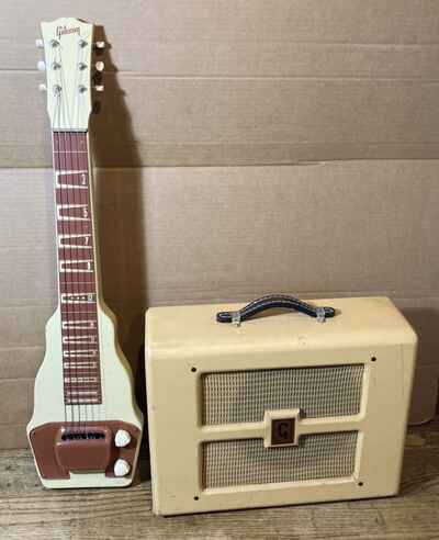 Vintage Gibson BR-9 Lap Steel & Amp Set -VG