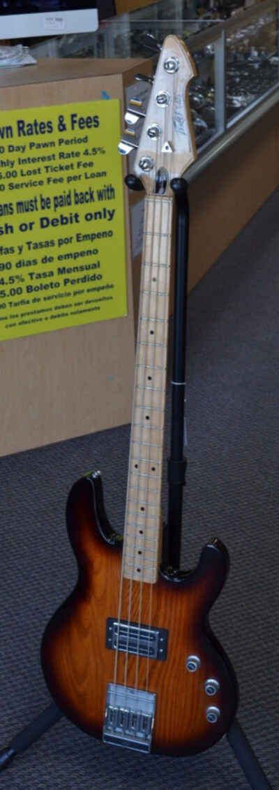 1980s Peavey T-45 Electric Bass Guitar, Brown *Pre Owned* FREE SHIPPING