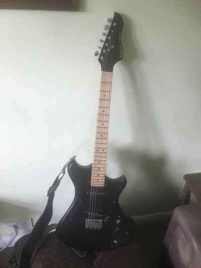 Black Westone Concord 1 Matsumoku 1981 Electric Guitar Six String