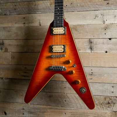 1982 Gibson Flying V THE V CMT in Sunburst