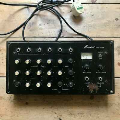Vintage Marshall JMP  Mini mixer  /  summing mixer - 6 channels 1974