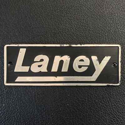 Vintage 1970 Laney Supergroup head  /  cabinet 4x12 logo