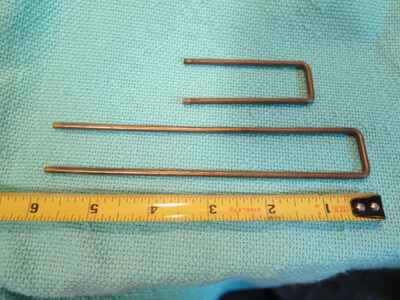 vintage 1950s Epiphone tailpiece bail wires for Deluxe Zephyr Regent archtop