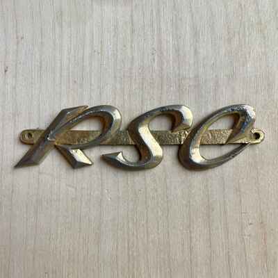 Vintage 1964 RSC Linear Conchord combo  /  cab  / valve  amplifier  logo - Metal