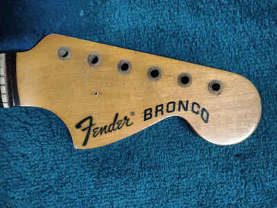 1965 24" student scale Fender bronco rosewood Guitar neck