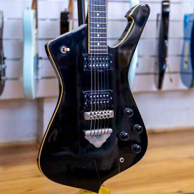 1980 Greco Mirage M-600 Electric Guitar (Black)