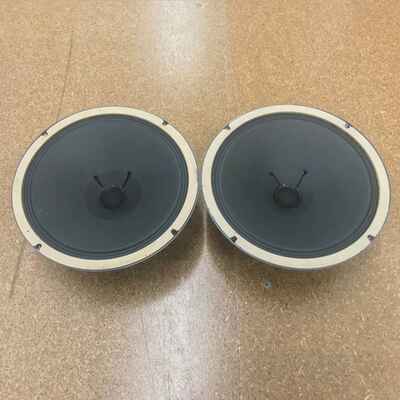 Pair of matching 2x10 Elac 10" ALNICO guitar speakers  Wem Vox Dallas sixties