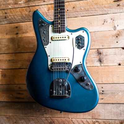 1963 Fender Jaguar in Lake Placid Blue With Matching Headstock