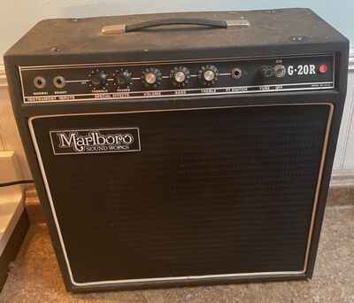 vintage ??MARLBORO SOUND WORKS?? (MODEL G-20R) GUITAR AMPLIFIER amp TESTED RARE