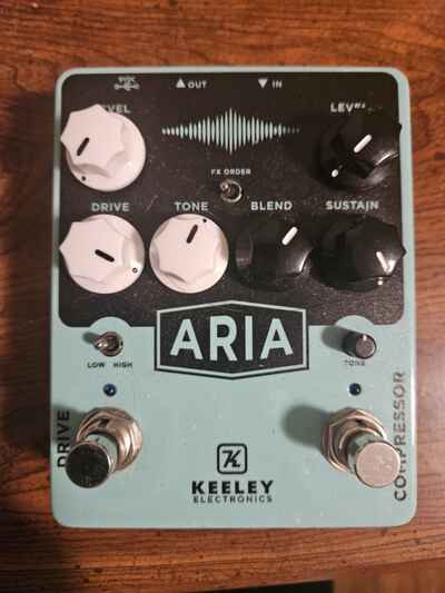 Keely Aria Drive And Compressor Pedal