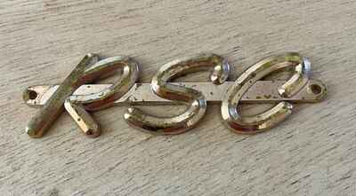 Vintage 1964 RSC Linear Conchord combo  /  cab  / valve  amplifier  logo - Plastic