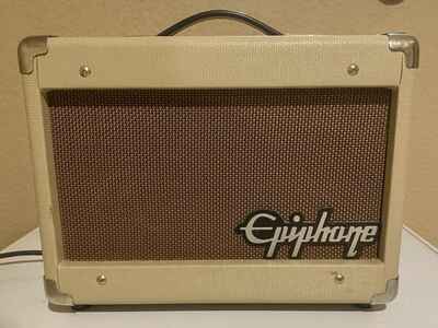 Vintage Epiphone Studio Acoustic 15C Guitar AMP Amplifier with Chorus Effect a-x