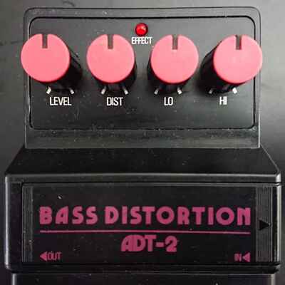 1980s - Rare - Made in Japan - Vintage Aria ADT-2 Bass Distortion 1980s