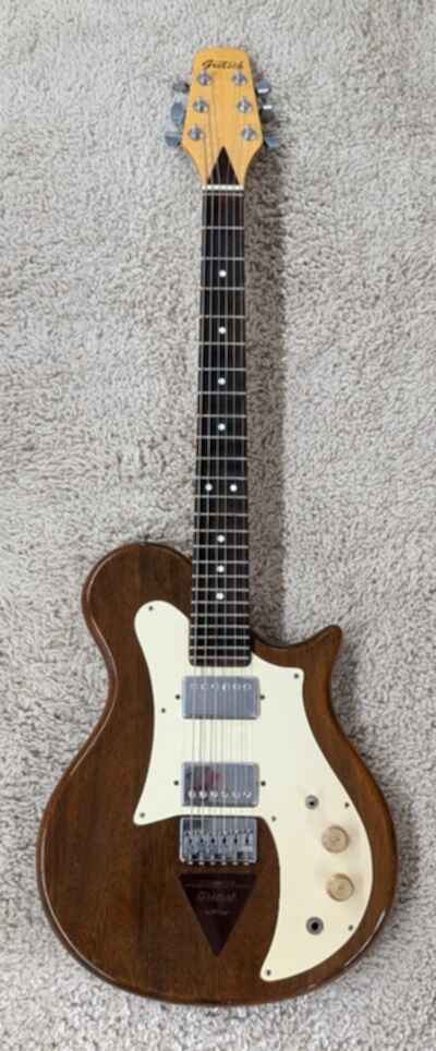 Vintage Gretsch Beast Model BST-1000 Electric Guitar with Hardshell case