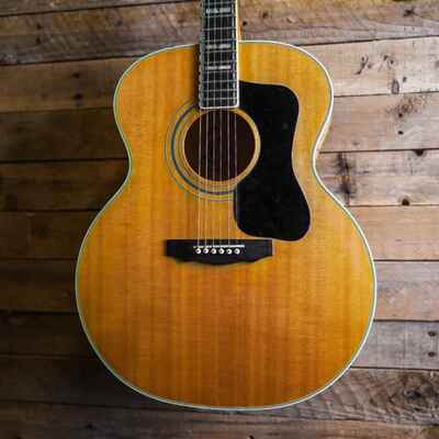 1966 Guild F50E In Natural