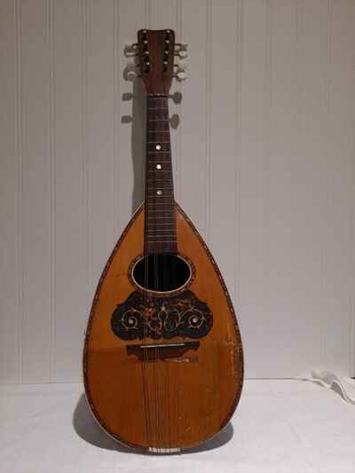 Vintage Bowl Back Mandolin 8 strings sounds beautiful and is in great shape.