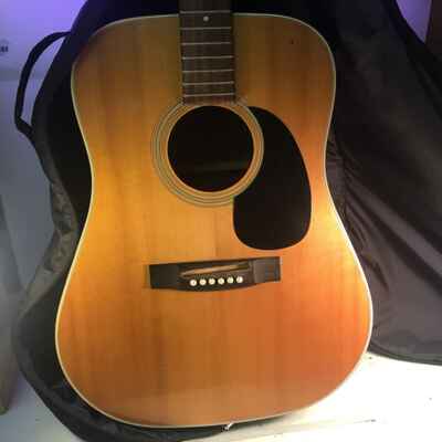 Vintage 1960 Terada 603 Acoustic Guitar SEE PICTURES for Best Description NICE