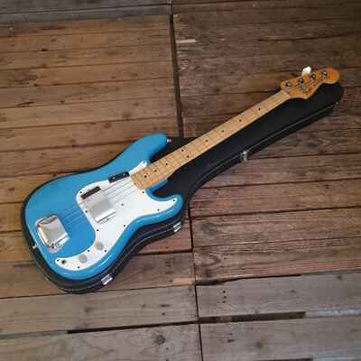 Fender Precision Bass Guitar 1977 - 78 Maui Blue MINT! w / Case USED! RKPFC260822