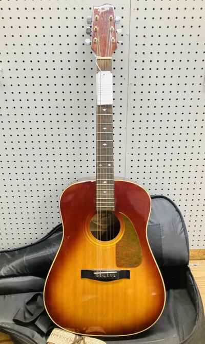 Fender F-220SB Acoustic Guitar With Soft Case