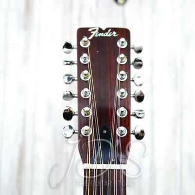 Fender F-55-12 12 String Acoustic Guitar Natural 1970s