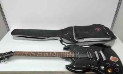 EPIPHONE INSPIRED BY GIBSON 4-STRING BASS BLACK ELECTRIC GUITAR (P24011017)
