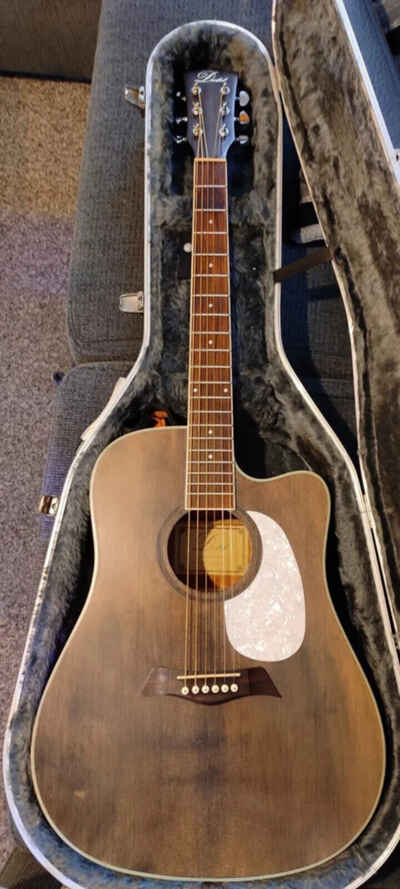 RARE VINTAGE Guitar 1979 Decibel HAND MADE Wood Body RARE French Luthier