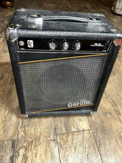 Vintage 1986 GORILLA GB-20 30 Watt Amplifier
