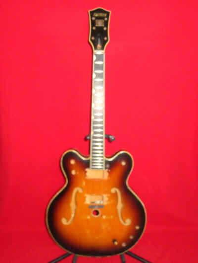 Gretsch 1964 Sun Burst 6187 Viking Thinline Hollow Body & Neck