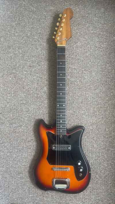 Vintage Kay Electric Guitar E-100 Sunburst 1960??s / 1970??s