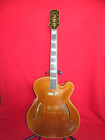 Epiphone 1951 Natural Zephyr Deluxe Regent Arch Top Hollow Body & Neck